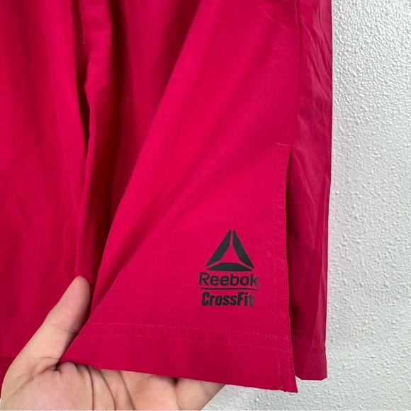 Reebok Men’s Crossfit Athletic Shorts Pink Size Medium - Picture 4 of 5